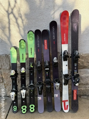 Gyermek   Junior Freestyle Sílécek eladóak Head és Salomon 97 cm és 141 cm közöttiek