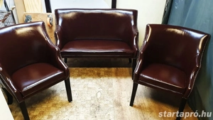 Klubgarnitúra, bőrgarnitúra