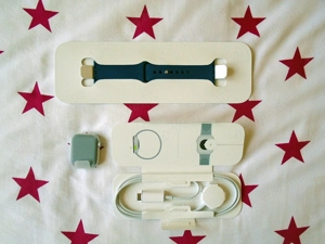 Apple Watch SE2 v3 okosóra ezüst-kék,új - kép 5