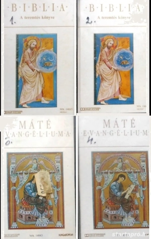 A Biblia 4 kazettán (MC) együtt, olcsón eladó