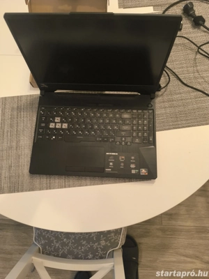 Hibás ASUS TUF Gaming A15 FX506IU gyári töltővel + 1 db új aksi, SSD nélkül - kép 2
