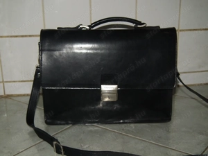 Új Monarchy magyar valódi bőrtáska válltáska kézitáska bőr táska - kép 2