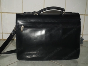 Új Monarchy magyar valódi bőrtáska válltáska kézitáska bőr táska - kép 4