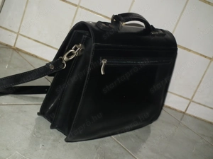 Új Monarchy magyar valódi bőrtáska válltáska kézitáska bőr táska - kép 3