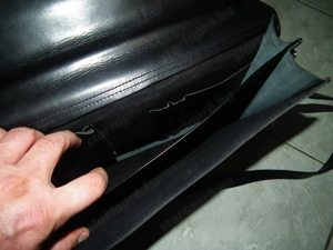 Új Monarchy magyar valódi bőrtáska válltáska kézitáska bőr táska - kép 11