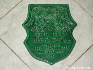 Szép Korondi - Józsa János - kerámia magyar címer