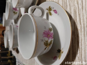 Virágos kávés készlet - kép 4