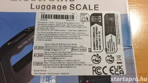 Poggyász mérleg, horgász mérleg eladó, 50kg-ig mér - kép 17