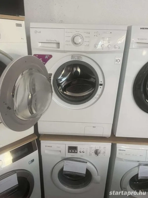 Használt LG F1088LD Keskeny Elöltöltős Mosógép [H17488] 1-3 hó garancia - kép 2