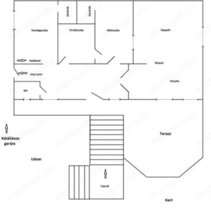 KURIÓZUM Visegrádon - 2 lakásos családi ház gyönyörű kertben, ideális lokációban! - kép 2