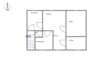 Nyíregyháza Fillér utcában kis alapterületű családi ház eladó  - kép 12