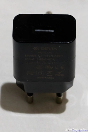 Devia XT-117 EA001 adapter hálózati töltő USB, eladó - kép 3