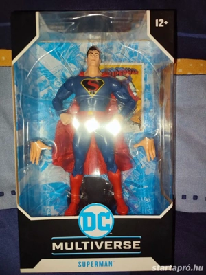 McFarlane Toys Superman classic animation series 1940 version figura bontatlan  Max Fleischer design
