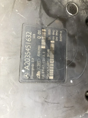 Mercedes C W203 ABS kocka A 2035451632posta megoldható