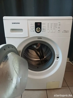Használt Samsung WF1702NHW Elöltöltős Mosógép [KH248] 1-3 hónap garanciával - kép 2
