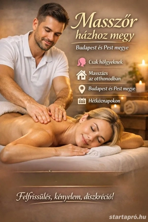 Masszőr házhoz megy   Budapest és Pest megye