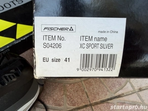 41 es Fischer XC Sport Silver S04206 újszerű sífutó cipő eladó - kép 9
