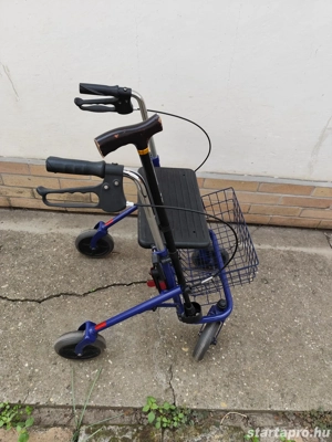 Rollátor kosárral - kép 2