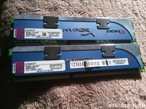 Kingston hyperx DDR3 2X2 Gb - kép 3