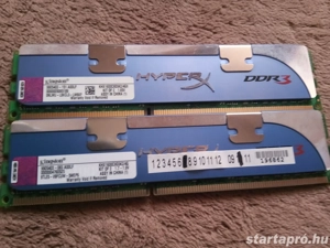 Kingston hyperx DDR3 2X2 Gb - kép 2