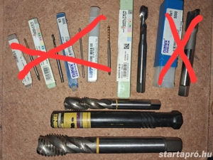 Eladó megmaradt minőségi menetfúrók egyben.