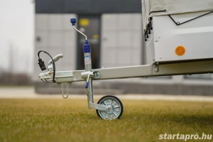 Új SEBAL 2010 utánfutó 134 cm magas ponyvával, 4 év műszakival, forgalomba helyezve - kép 7