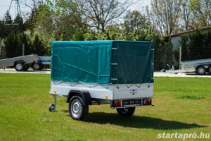 Új SEBAL 2010 utánfutó 114cm magas ponyvaszettel, 4 év műszakival, forgalomba helyezve - kép 3