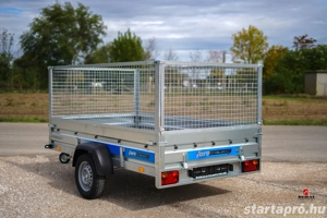 Új SEBAL Tractus 263 utánfutó rácsos oldalfalmagasító, 4 év műszakival, forgalomba helyezve - kép 3