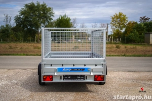 Új SEBAL Tractus 263 utánfutó rácsos oldalfalmagasító, 4 év műszakival, forgalomba helyezve - kép 2