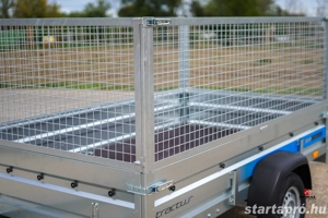 Új SEBAL Tractus 263 utánfutó rácsos oldalfalmagasító, 4 év műszakival, forgalomba helyezve - kép 5