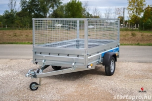 Új SEBAL Tractus 263 utánfutó rácsos oldalfalmagasító, 4 év műszakival, forgalomba helyezve - kép 6