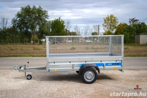 Új SEBAL Tractus 263 utánfutó rácsos oldalfalmagasító, 4 év műszakival, forgalomba helyezve - kép 4