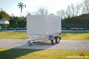 Új SEBAL 2P265 utánfutó 145cm magas ponyvával, 4 év műszakival, forgalomba helyezve - kép 2