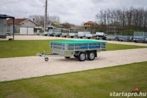 Új SEBAL Magicus 300 utánfutó rakományrögzítő hálóval, 4 év műszakival, forgalomba helyezve - kép 3