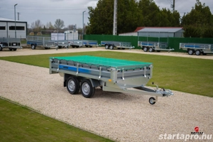 Új SEBAL Magicus 300 utánfutó rakományrögzítő hálóval, 4 év műszakival, forgalomba helyezve - kép 5