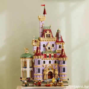 Lego komp. Disney 43263 A szépség és a szörnyeteg kastélya 2916db Lepin ÚJ - kép 3