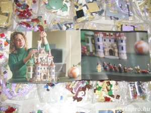 Lego komp. Disney 43263 A szépség és a szörnyeteg kastélya 2916db Lepin ÚJ - kép 5