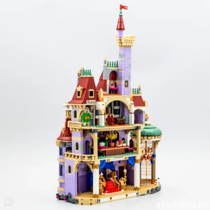 Lego komp. Disney 43263 A szépség és a szörnyeteg kastélya 2916db Lepin ÚJ - kép 2