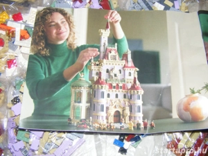 Lego komp. Disney 43263 A szépség és a szörnyeteg kastélya 2916db Lepin ÚJ - kép 4