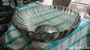 Francia Füstüveg Étkészlet  - kép 2