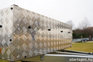 Új SEBAL 2010 alu oldalfalas utánfutó + rendszámmal - kép 3