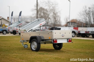 Új SEBAL - 2010 prémium alumínium oldalfalas utánfutó akciósan 379.000 Ft - kép 4