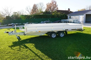 Új SEBAL - GT 400 alu oldalfalas autószállító utánfutó (2700kg-os) most akciósan csak 2.319.000 Ft - kép 7