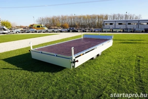 Új SEBAL - GT 400 alu oldalfalas autószállító utánfutó (2700kg-os) most akciósan csak 2.319.000 Ft - kép 3