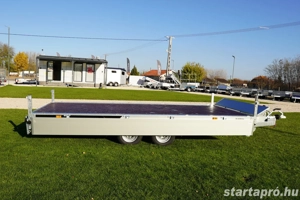 Új SEBAL - GT 400 alu oldalfalas autószállító utánfutó (2700kg-os) most akciósan csak 2.319.000 Ft - kép 2