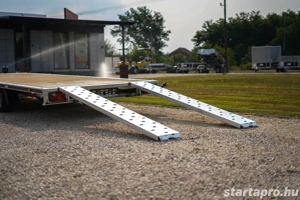 Új SEBAL Gt Plateau 600 S 3 autószállító utánfutó + rendszámmal - kép 7