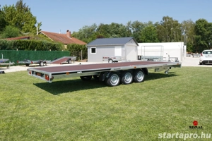 Új SEBAL Gt Plateau 600 S 3 autószállító utánfutó + rendszámmal - kép 2