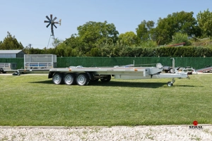 Új SEBAL Gt Plateau 600 S 3 autószállító utánfutó + rendszámmal - kép 4