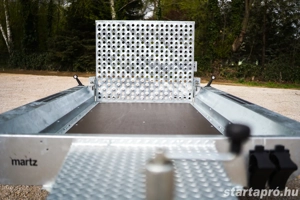 Új SEBAL Bau 400 S - 3 tengelyes (395 x 180 cm) gépszállító utánfutó - kép 5