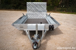 Új SEBAL Bau 400 S - 3 tengelyes (395 x 180 cm) gépszállító utánfutó - kép 4